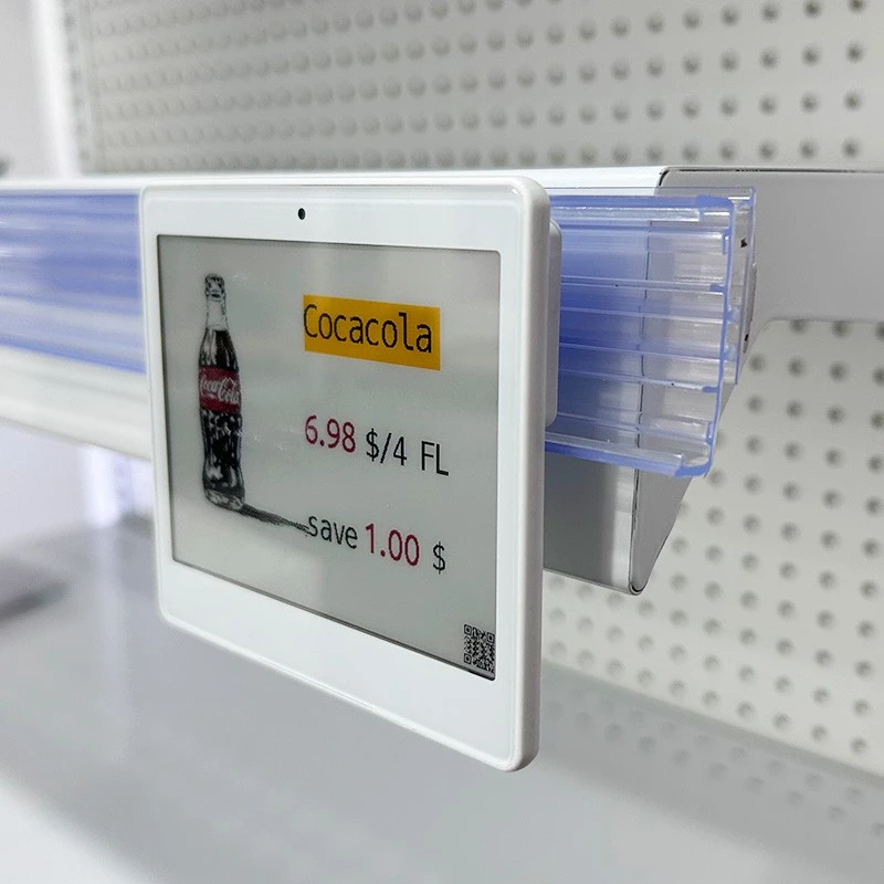 Electronic Shelf Labels in Grocery Stores factory